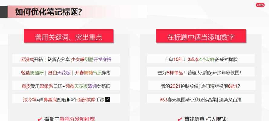 小红书内容中关键词应如何正确填写？