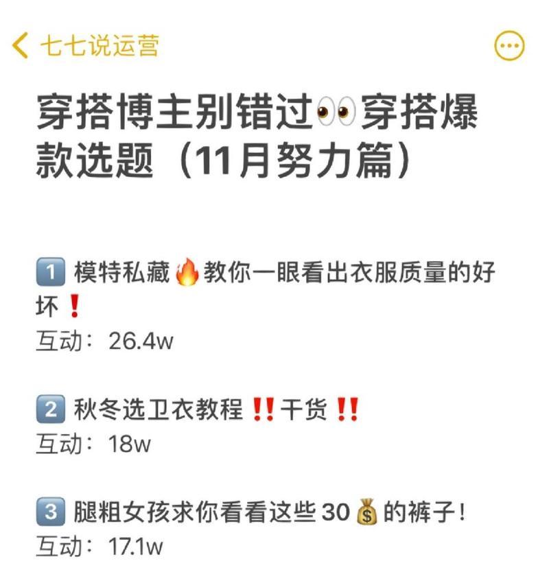 小红书博主如何撰写关键词？