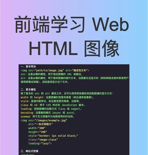 HTML图片标签属性有哪些？如何正确使用它们？
