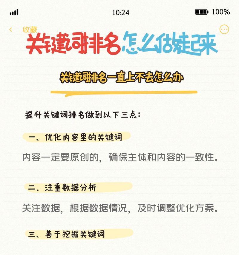 如何提高网站SEO排名——挖掘的重要性（学会挖掘，提高网站排名）