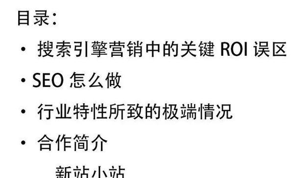 个人SEO反超团队SEO的策略和技巧（如何用有限资源实现最大化效益）